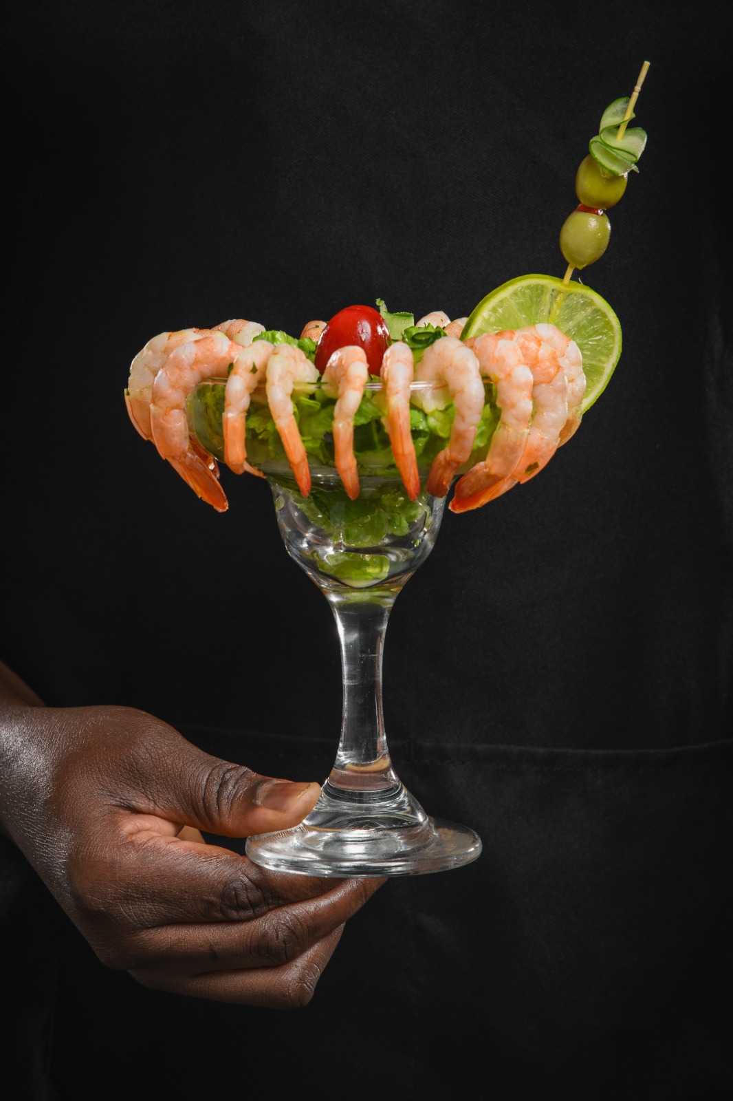 Cocktail de crevettes Aux Palais Exquis