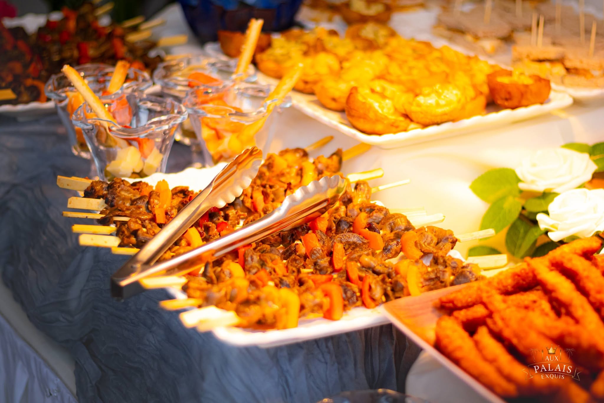 Plat signature Aux Palais Exquis